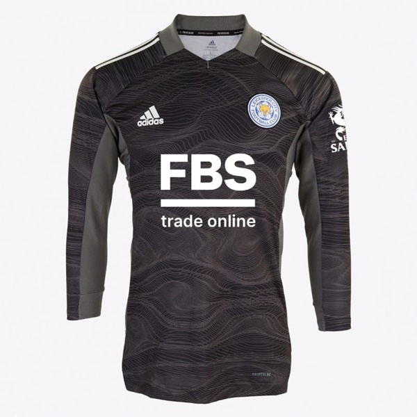 Tailandia Camiseta Leicester City Portero ML 2021 2022 Negro